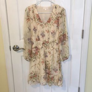 Lauren Conrad chiffon party dress